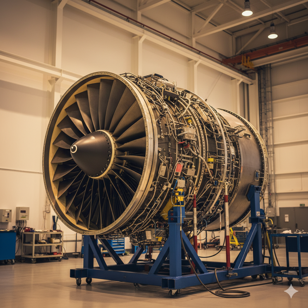 Aviation engine maintenance